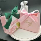 10Pcs Thank You Printed PINK Candy Bag Box for Favor Gift Decoration-E_1